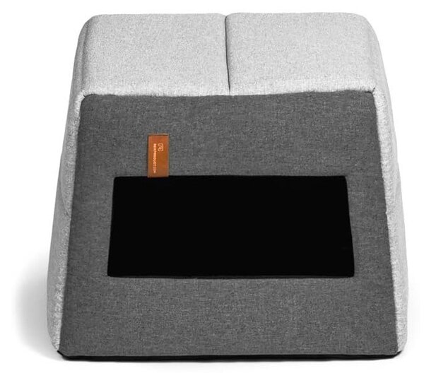Světle šedá boudička pro psa 43x43 cm Up and Down L – Rexproduct