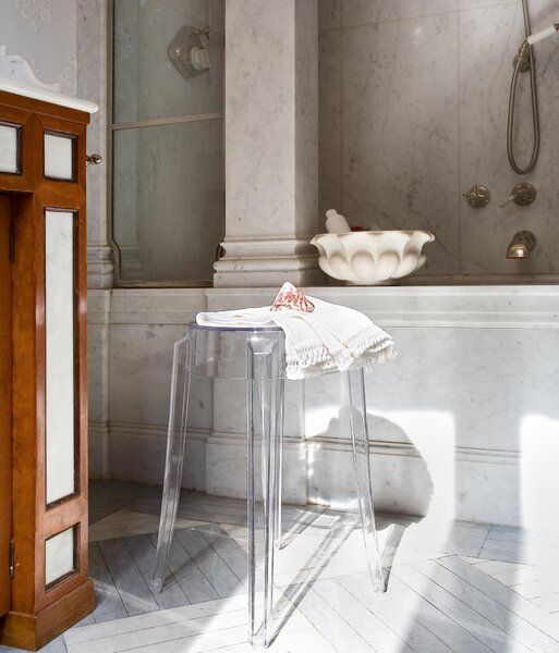 Kartell designové stoličky Charles Ghost (výška 46 cm)