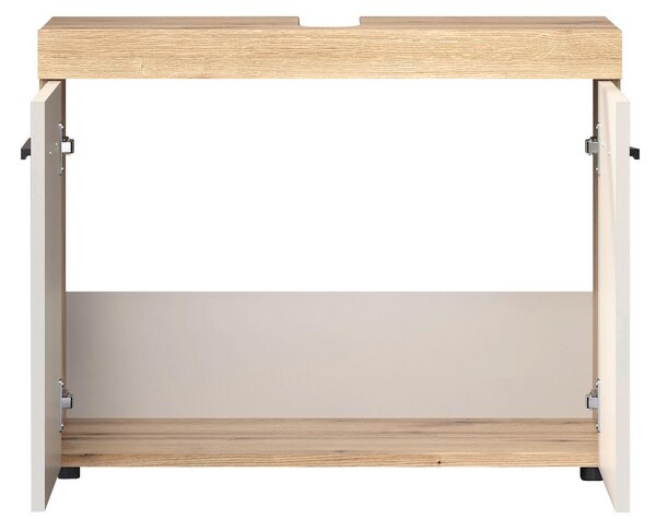 SKŘÍŇKA POD UMYVADLO, kašmírová, barvy dubu, 72/56/34 cm MID.YOU - Koupelnové série, Online Only