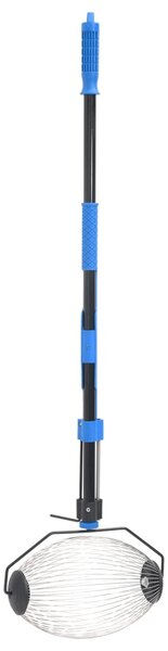Sběrač ořechů modrý 127 cm ocel