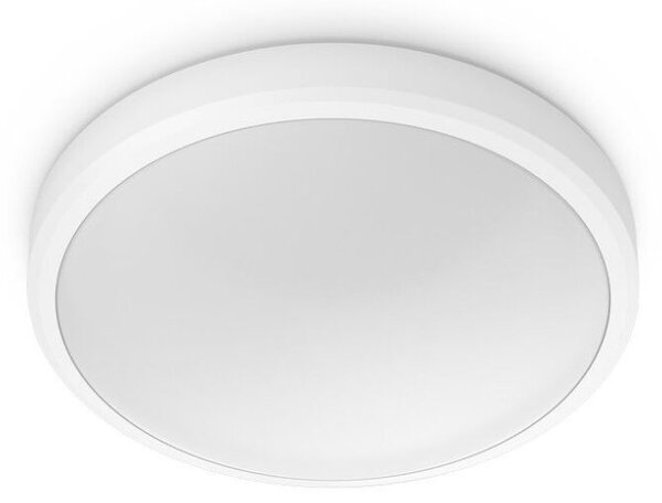 Philips Doris LED CL257 Stropné svítidlo do koupelny kruhové 17W/1500lm 313mm 2700K IP44 bílá