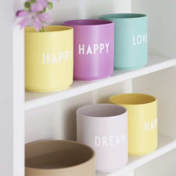Design Letters Porcelánový hrnek HAPPY DL198