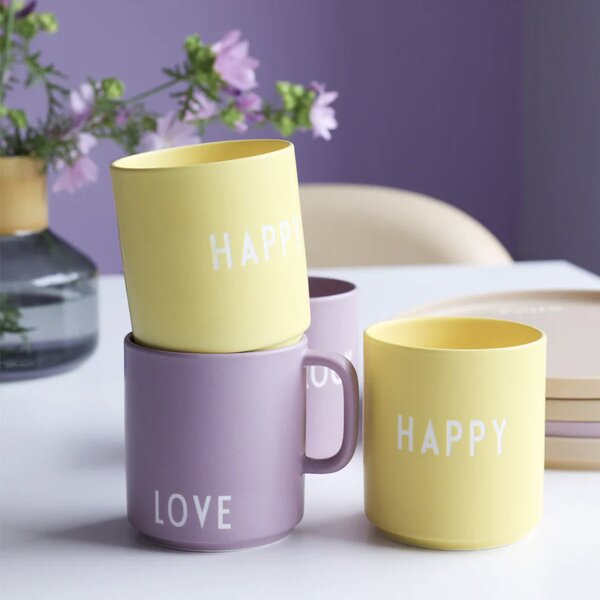 Design Letters Porcelánový hrnek HAPPY DL198
