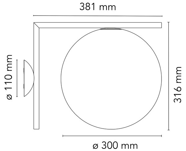 Flos designová nástěnná svítidla IC Lights Wall 2