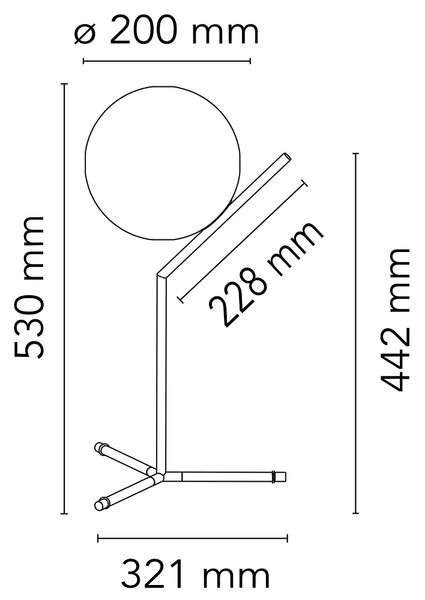 Flos designové stolní lampy IC Lights Table 1 High