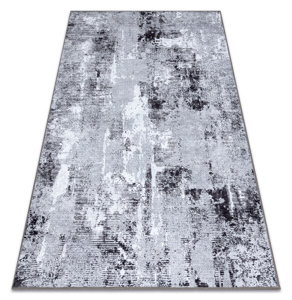 Makro Abra Kusový koberec pratelný MIRO 51924.812 Abstraktní pogumovaný světle šedý Rozměr: 200x290 cm
