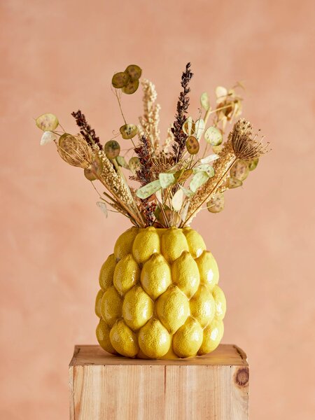 Bloomingville Designová váza Limone 22 cm