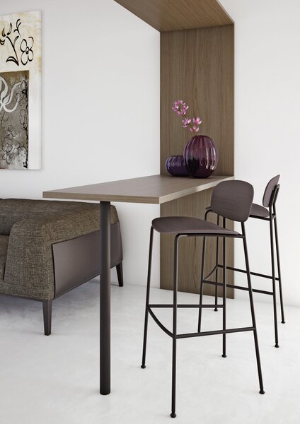 Infiniti designové barové židle Tondina Pop 67cm