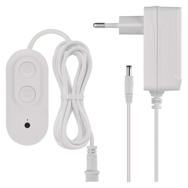EMOS GoSmart LED bodové svítidlo – řetěz 255 cm, 12 dílů, 7 W, RGBIC+CCT, stmívatelné, WiFi 1555015000