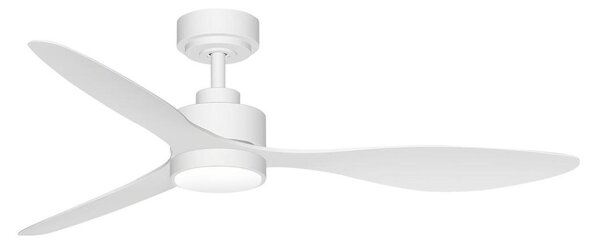 ZEVENTI - LED Stmívat stropní ventilátor LED/20W/230V 2700-6500K 132cm bílá+DO