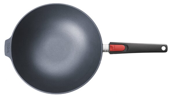 WOLL pánev WOK 32 cm na indukci nepřilnavá s odnimatelnou rukojetí Diamond Lite 11032DPI