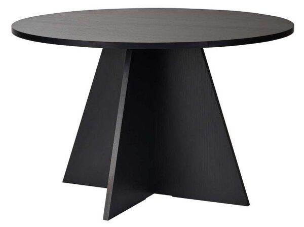 Jídelní stůl MATIN pr. 120 cm černá
