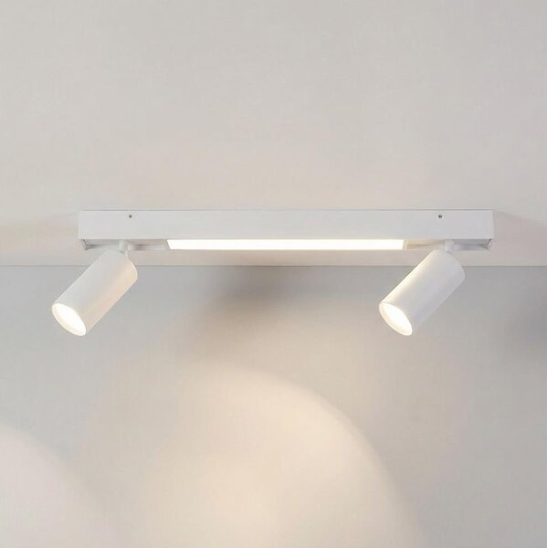Brilagi - LED Bodové svítidlo SELE 2xGU10/30W/230V + LED/15W bílá