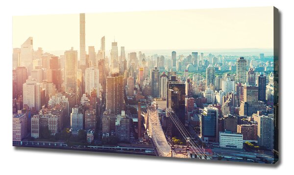 Moderní obraz canvas na rámu New York ptačí pohled oc-117684952