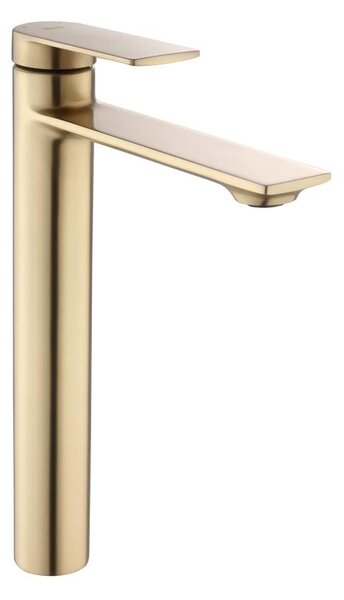 REA-B7962 - Umyvadlová baterie STORM 29,5 cm broušená zlatá