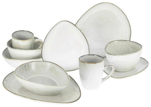 KOMBINOVANÁ SOUPRAVA, 10dílné, kamenina Creatable - Online Only nádobí, Online Only