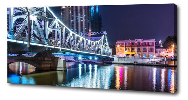 Foto obraz na plátně Šanghaj most oc-117895767