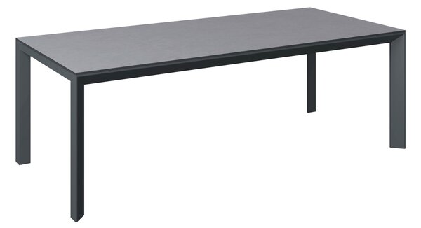ZAHRADNÍ STŮL, kov, plast, 220/100/75 cm Amatio - Venkovní stoly
