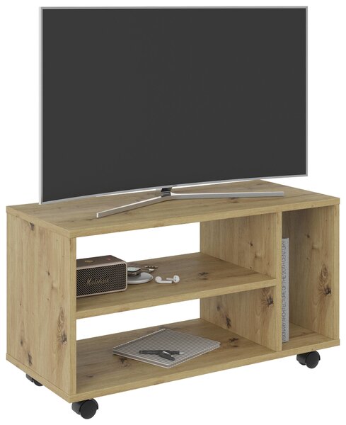 KOMODA POD TELEVIZI, dub artisan, 73,5/42/33,5 cm Carryhome - TV stolky & komody pod TV