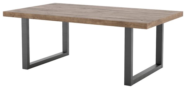 KONFERENČNÍ STOLEK, černá, koňaková, kov, kompozitní dřevo, 120/70/45 cm Hom`in - Konferenční stolky
