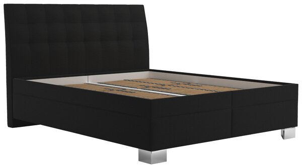 ČALOUNĚNÁ POSTEL, 160/200 cm, hnědá Blanar - Postele s úložným prostorem