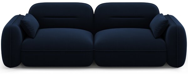 -25 % Dny MOMENTI– Cosmopolitan Design Královsky modrá sametová trojmístná pohovka Sydney 230 cm