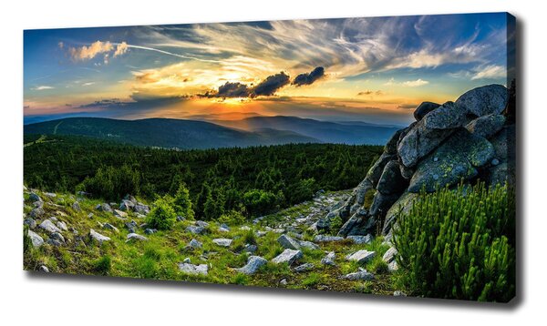 Foto obraz na plátně Horské panorama oc-118999415