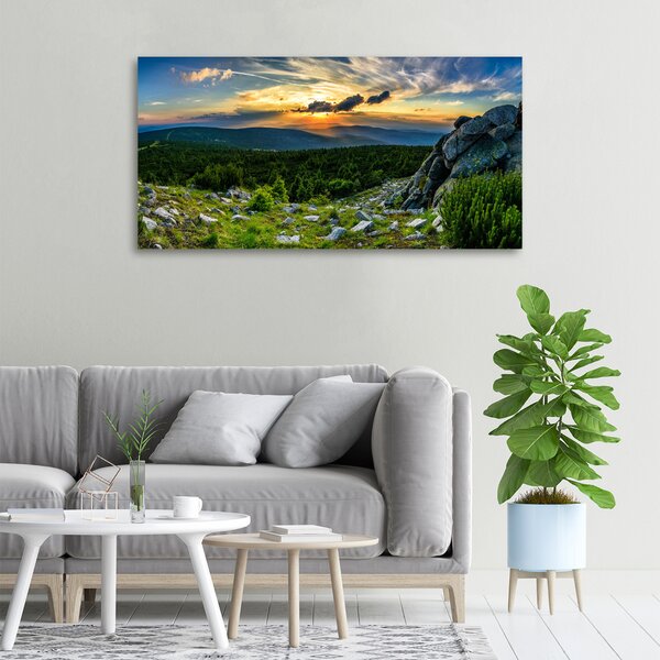 Foto obraz na plátně Horské panorama oc-118999415