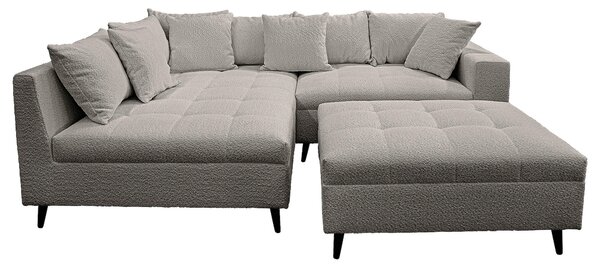 ROHOVÁ SEDAČKA, textil, tmavě šedá MID.YOU - Sedací soupravy, Online Only