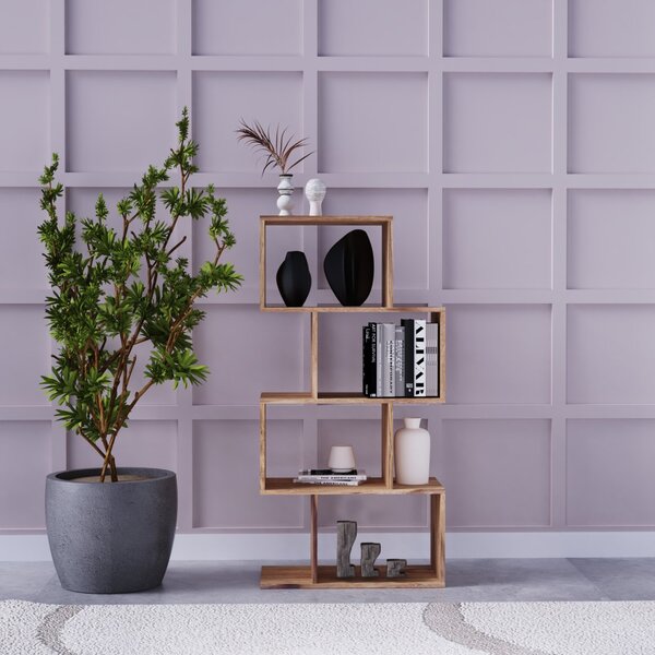 Knihovna Rami 60x120x30 z indického masivu palisandr