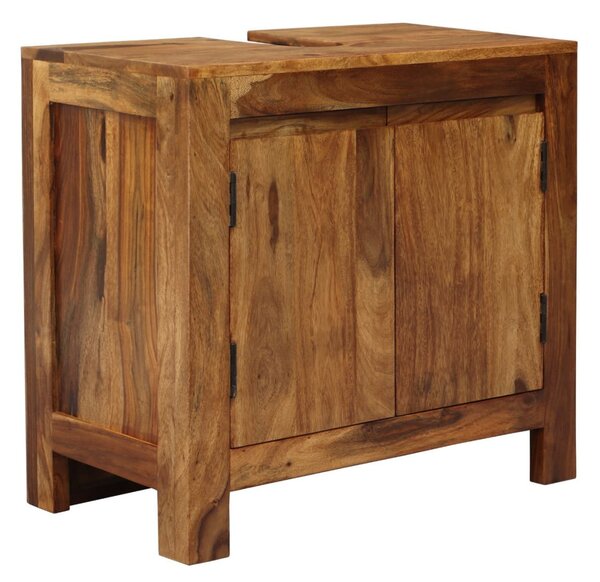 Skříňka pod umyvadlo Gani 65x60x35 cm z indického masivu palisandr GANI-KSU