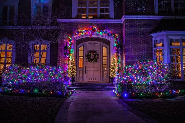 Vánoční světýlka venkovní FLASH multicolor 100 LED