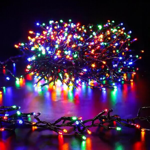 Vánoční světýlka venkovní FLASH multicolor 100 LED