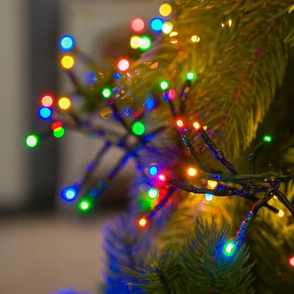 Vánoční světýlka venkovní FLASH multicolor 100 LED