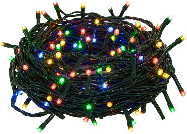 Vánoční světýlka venkovní FLASH multicolor 100 LED