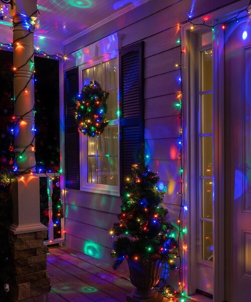 Vánoční světýlka venkovní FLASH multicolor 100 LED