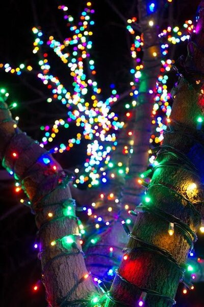 Vánoční světýlka venkovní FLASH multicolor 100 LED