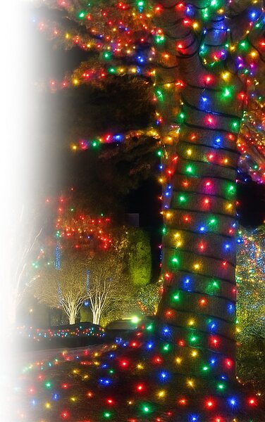 Vánoční světýlka venkovní FLASH multicolor 100 LED
