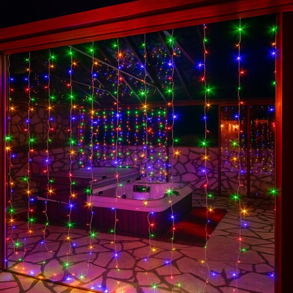 Vánoční světýlka vnitřní multicolor 200 LED