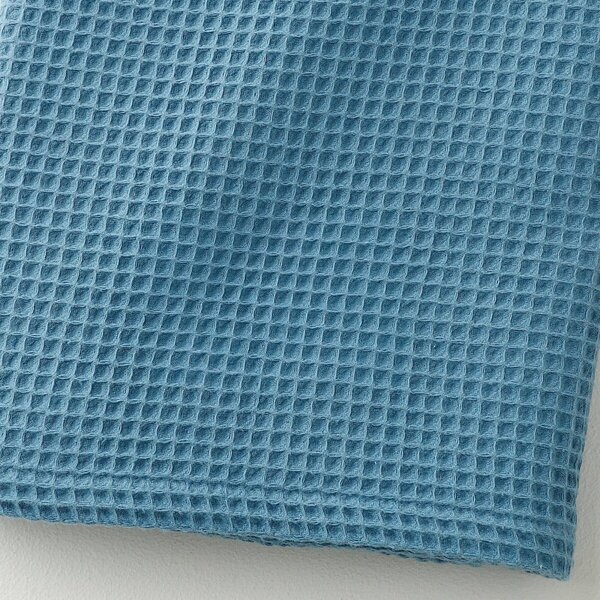 Koupelnový textil se vzorem včelích pláství 320g/m2 modrá ručník 50x100 cm