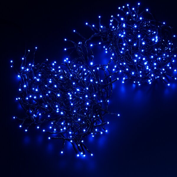 Vánoční světýlka vnitřní modré 100 LED