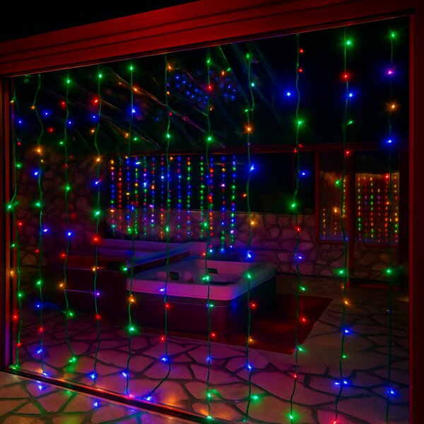 Vánoční světýlka vnitřní multicolor 200 LED