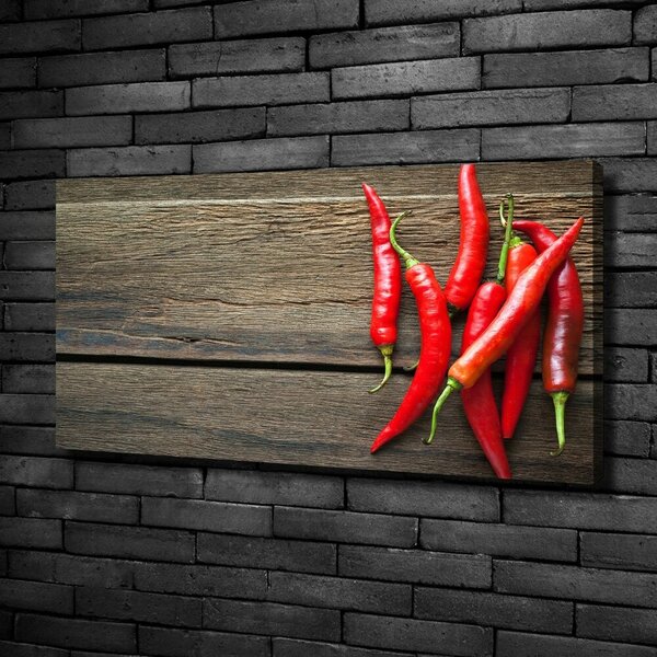 Foto obraz na plátně Chilli papričky oc-119501609