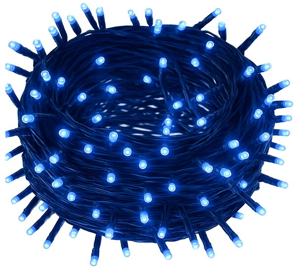 Vánoční světýlka vnitřní modré 100 LED
