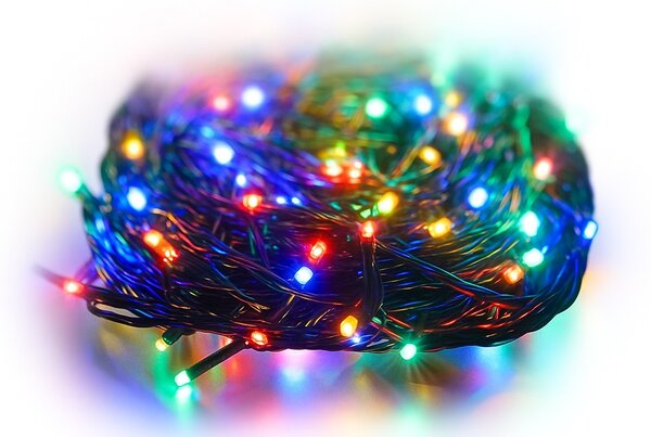 Vánoční světýlka vnitřní multicolor 200 LED