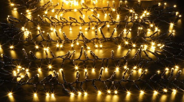 Vánoční světýlka vnitřní teplá bílá 200 LED