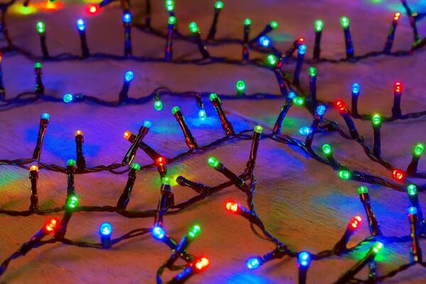Vánoční světýlka vnitřní multicolor 200 LED