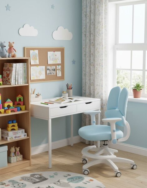 Dětská židle BunnyFit Blue