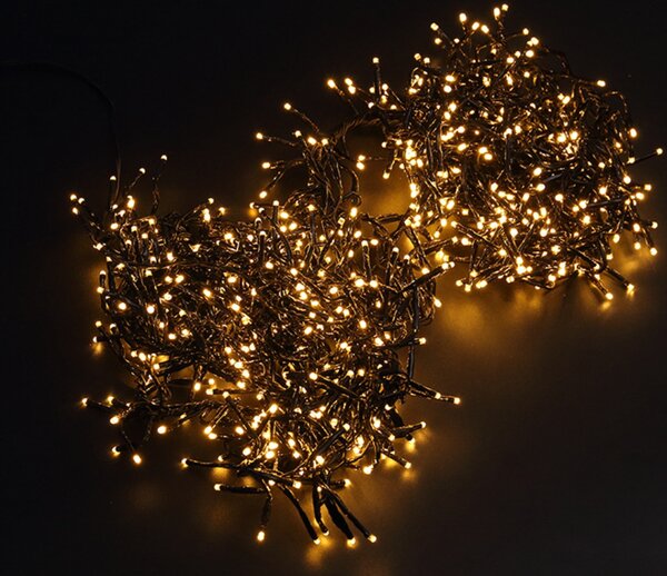 Vánoční světýlka vnitřní teplá bílá 200 LED