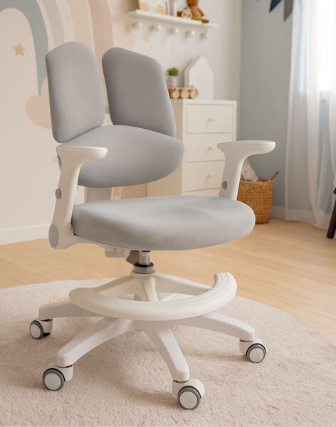 Dětská židle BunnyFit Grey